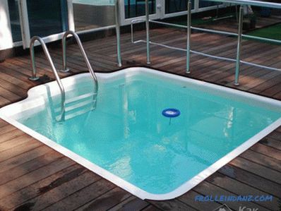 Küçük havuz kendin yap - bina teknolojisi
