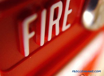 Bir yangın alarmı nasıl kurulur - Bir yangın alarmı kurulumu