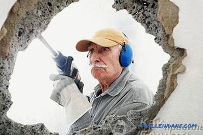 Bir beton duvar nasıl kırılır - beton duvarın sökülmesi