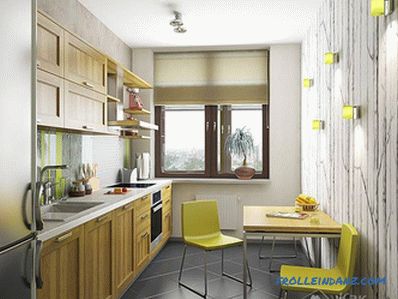 Mutfakta duvarların tasarımı - mutfak duvarının tasarımı hakkında detaylı + fotoğraf