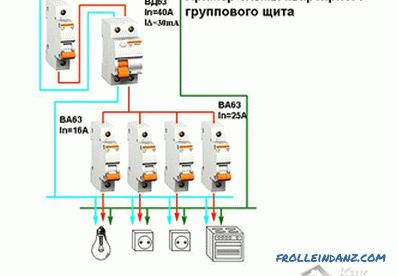 RCD nasıl bağlanır - kablo şeması