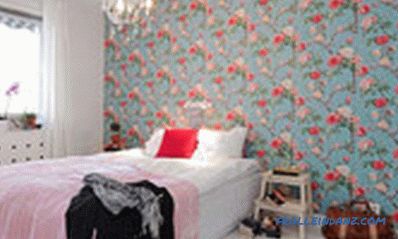 Pratiklik ve tasarım dikkate alınarak yatak odası için hangi duvar kağıdı seçilecek + Fotoğraf ve Video