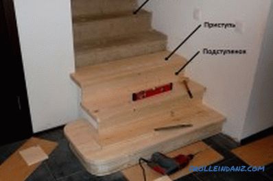 Ahşap ile beton merdiven döşemesi: doğru malzemeyi seçin