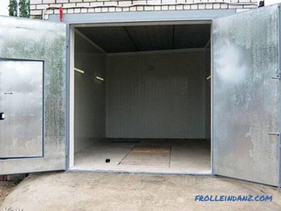 Kendin yap demir kapıları - garaj kapıları (+ diyagramları, fotoğrafları) nasıl yapılır