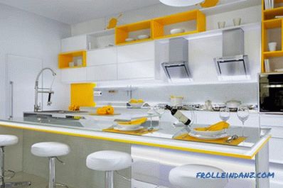 Modern tarzda mutfak - 50 iç tasarım fikri