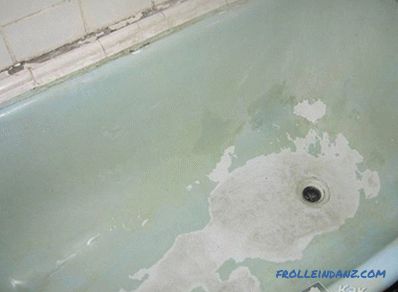 Bir dökme demir banyosu boya nasıl - Bir dökme demir banyosu boya