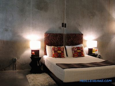 Loft tarzı yatak odası - 52 iç mekan örnekleri