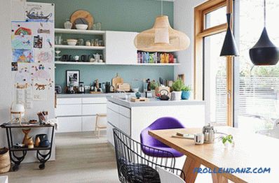 İskandinav tarzı mutfak - nasıl bir iç tasarım, 70 fotoğraf fikri