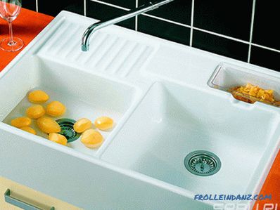 Mutfak için bir lavabo nasıl seçilir - pratik ipuçları