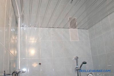 Banyoda asma tavan nasıl yapılır