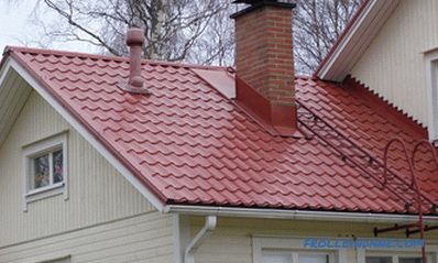 Metal kiremit çatıların tasarımı