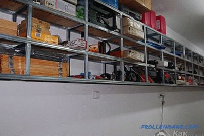 Kendi elinizle bir garaj düzenlemek - bir garaj nasıl donatılır (+ fotoğraflar)