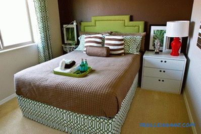 Küçük bir yatak odasının iç tasarımı - öneriler ve ilham için 70 fikir
