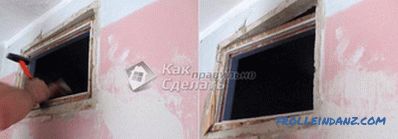 Kruşçev'de banyo ve mutfak arasındaki pencerenin mühürlenmesi